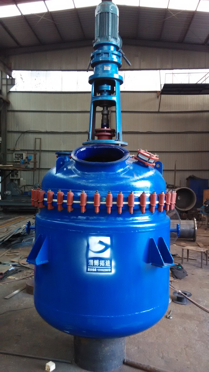 搪瓷反应釜-搪玻璃管路-淄博搪玻璃反应釜-搅拌器生产厂家