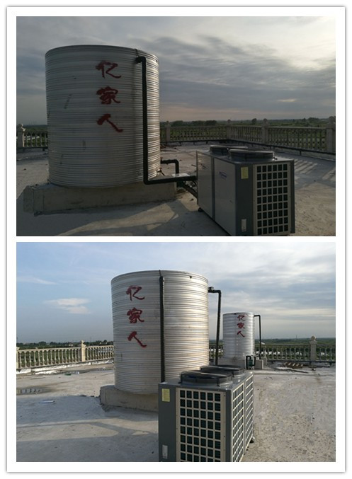 镇江第6要素农场空气能热水器工程