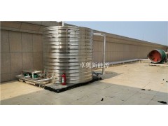 常州白金汉爵大酒店30吨太阳能加空气能热泵系统热水工程图3