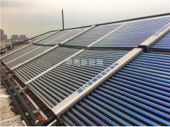南京南瑞路中建三局20吨太阳能加 20匹空气能热泵热水工程图2