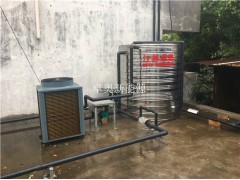南京南瑞路中建三局20吨太阳能加 20匹空气能热泵热水工程图3