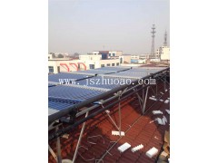 常州达成宾馆14组太阳能热水工程安装完工图3