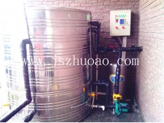 常州市金坛茅山农家乐太阳能空气能热水工程竣工图2