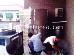 常州市金坛茅山农家乐太阳能空气能热水工程竣工图3