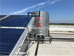   南京吉茂汽车配件有限公司太阳能加空气能热水工程顺利完工图2