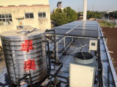 无锡巨力重工员工浴室太阳能空气能热水工程竣工图3